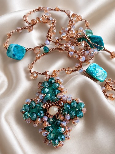 Collana con ciondolo - ciondolo, croce
