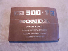 Orig Honda manuale guida manuale istruzioni CB900F2 Boldor SC01 CB 900 F2