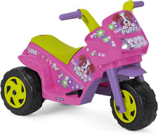 Mini Puppy Moto Elettrica Cavalcabile per Bambini Da 1 Anno, Batteria Ricaricabi