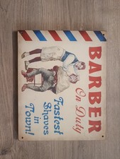 Sedia antica barbiere in