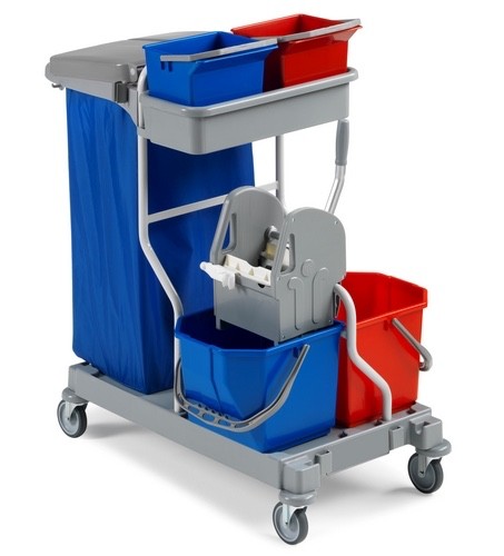 Carrello multiuso pulizie tts - carrello,