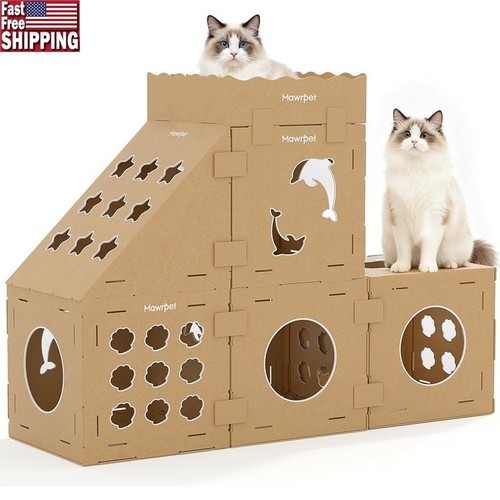 Casetta per gatti cartone - gatti, in