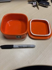 Ciotola ceramica rossa MCM