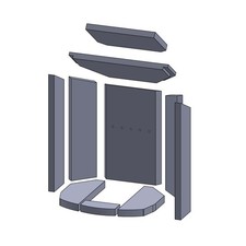 Rivestimento camera di