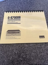 Sansui G-8700DB MANUALE