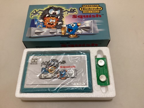 Nintendo game and watch squish - and,