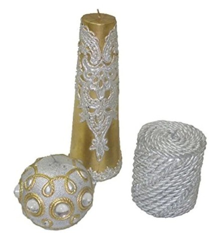 Set candele decorative color - set,
