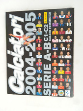 ALBUM FIGURINE CALCIATORI 2004-2005 COMPLETO - 70 FIG. COME NUOVO