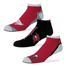 NFL Tampa Bay Buccaneers Socken Strümpfe 3er Pack Flash Sneakersocken