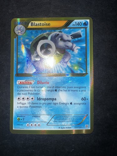 Pokemon blastoise 137 135 - blastoise, 137/135