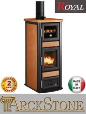 Focolare Stufa Legna Aria Casa Ceramica Royal Palazzetti Stuba Forno Cuoio 7,1KW