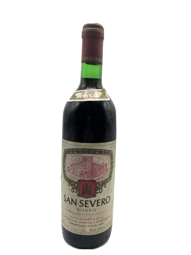 Vintage san severo rosso 1989 - san,