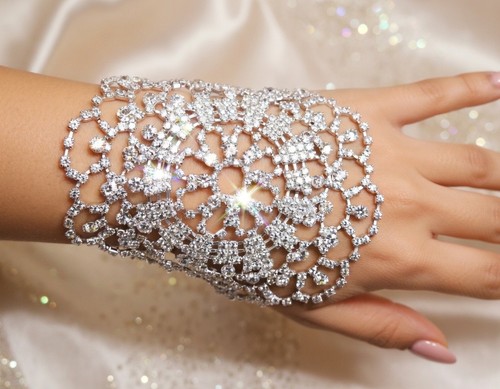 Bracciale strass drag queen - strass,