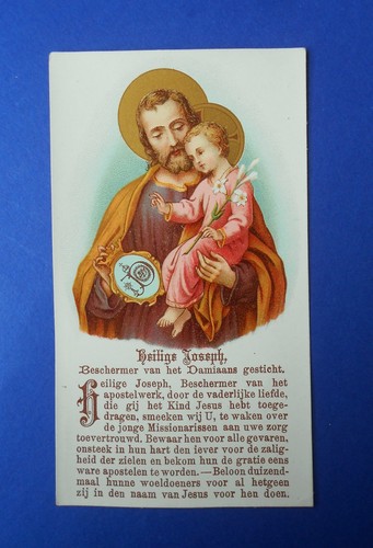 Santino holycard san - holycard, giuseppe