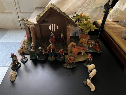 Presepe anni con statuine - 40,