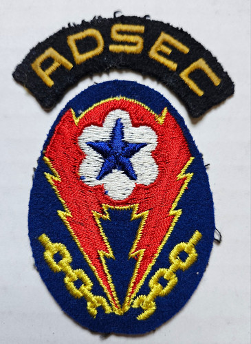 Wwii army eto adsec patch - wwii, us