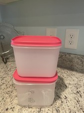 Tupperware Pink Small Freezer