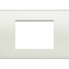 BTICINO LIVING LIGHT QUADRA PLACCA 3 MODULI LNA4803BI