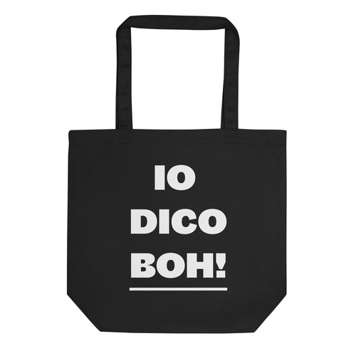 Borsa cotone organico io - borsa,