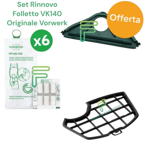 Set rinnovo folletto vk140 - set,