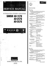 Manuale servizio per sansui - di,