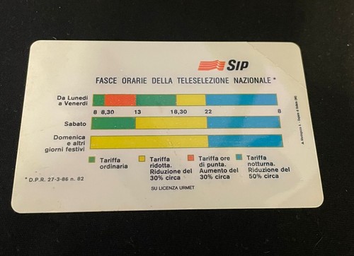 Scheda telefonica sip fascia - telefonica,