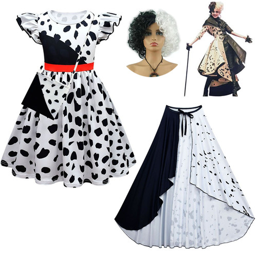 Costume bambina crudelia - costume, de