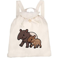Zaino/zaino in tela 'Tapir