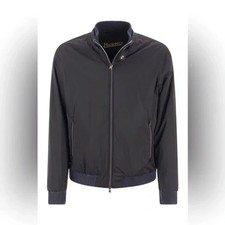 Herno Down Bomber Jacket Navy