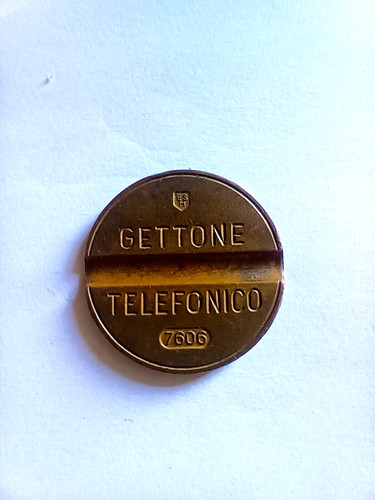 Gettone telefonico 7606 - gettone,