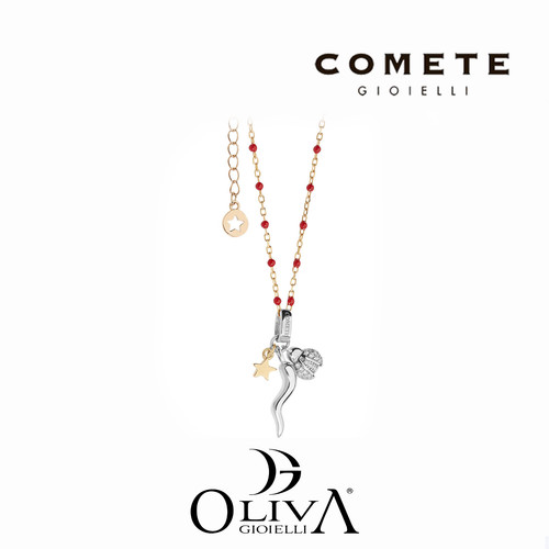 Collana comete stella - stella, fortuna