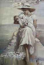 Quadro Innocenzo Melani fotolito