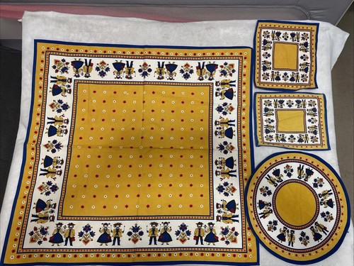 Pezzi tovaglia vintage - 4,