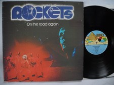 ROCKETS On The Road Again LP 1978 Sweden EX   vocoder