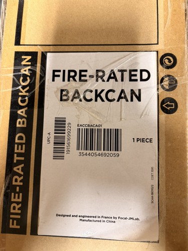 Focal fire rated - rated, pair