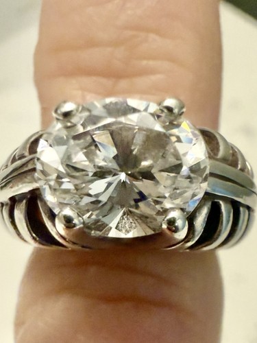 Anello ovale kabana diamonique - anello,