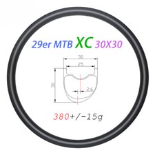 Bicicletta 29er MTB XC 30*30mm