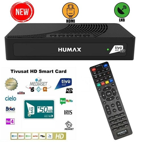 Ricevitore satellitare humax - satellitare,