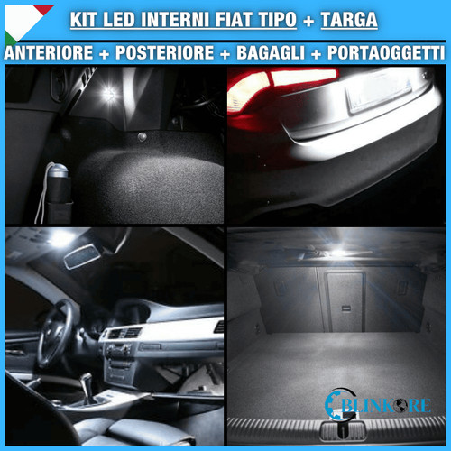 Led interni abitacolo bianco - abitacolo,