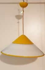 LAMPADARIO VETRO ANNI 80 - F