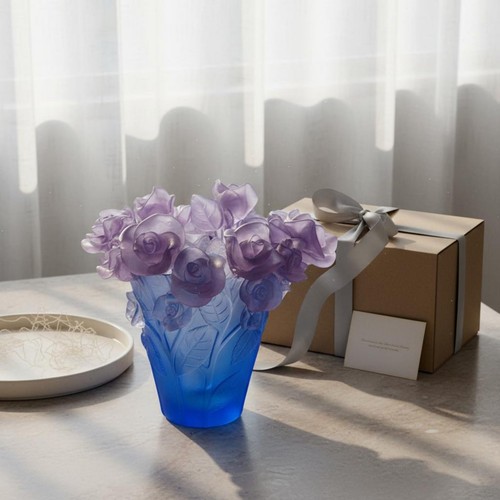 Vaso artistico floreale colori - vaso,