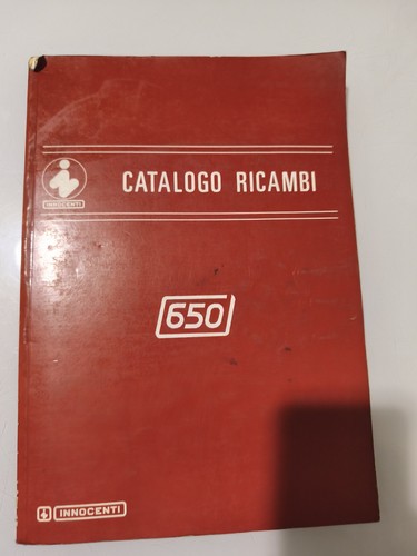 Catalogo ricambi innocenti - , 650