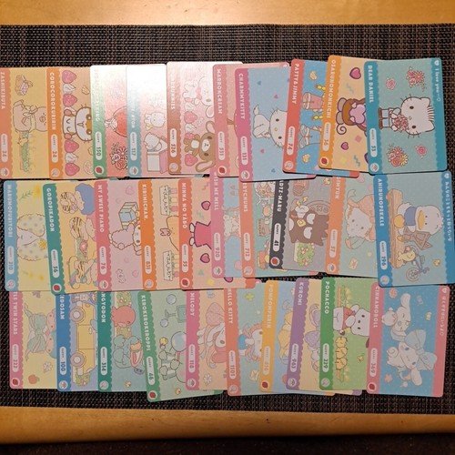Sanrio carddass normal set - carddass, 30