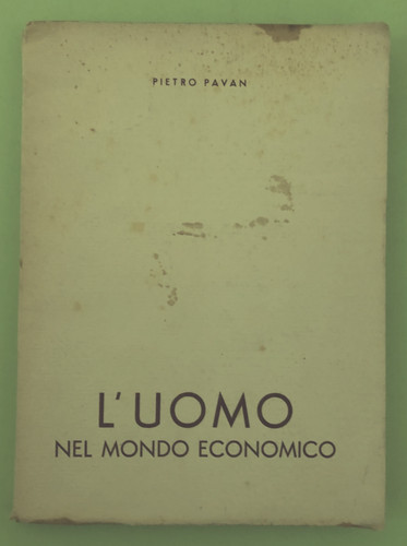 Pietro pavan uomo nel - -,