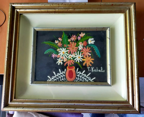 Quadro naif benito toniato - quadro,