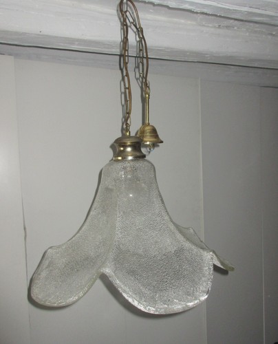 Lampadario metà secolo - , vetro
