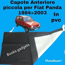Per Fiat Panda 1984>2003 Capote Cappotta Cappottina Piccola Anteriore Nera Pvc