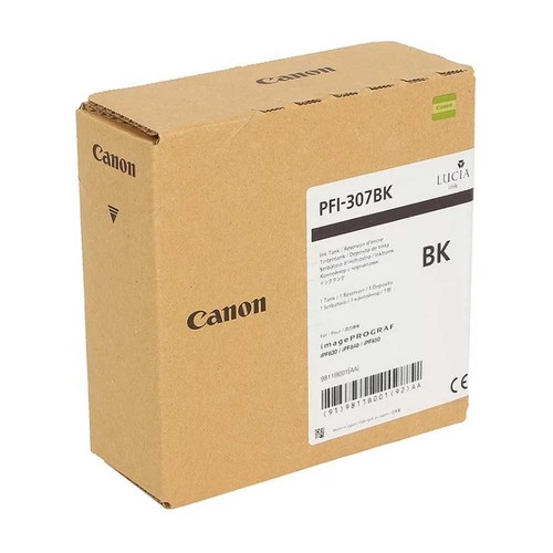 Cartuccia canon pfi 307bk nera - canon, pfi-307bk