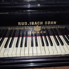 pianoforte a coda usato nero Rud.Ibach Sohn