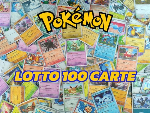 Pokemon 100 carte - , italiane